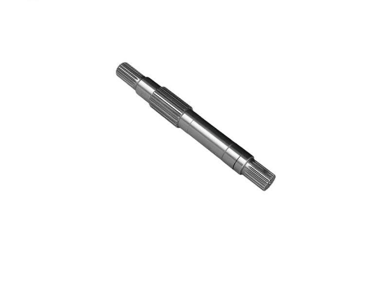 Loader through shaft